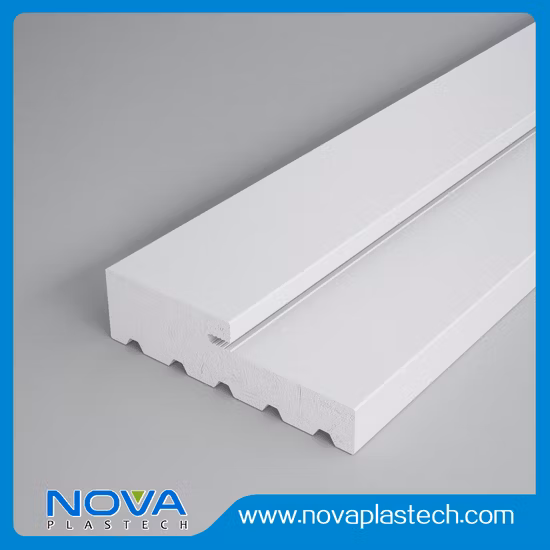 Hochwertiger PVC-Pfosten-Türrahmen mit PVC-Rahmen